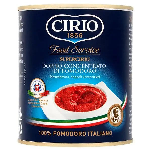 Cirio Double Concentrated Tomato Puree 850g - Honesty Sales