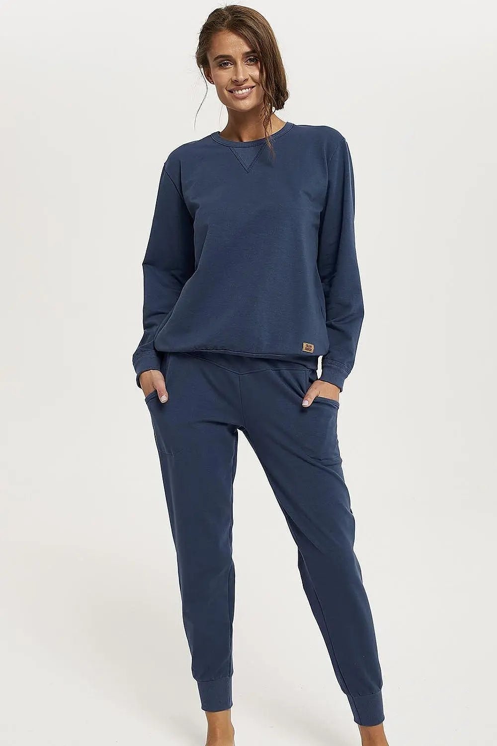 Classic Italian Fashion Panama Sweatshirt Set - Honesty Sales