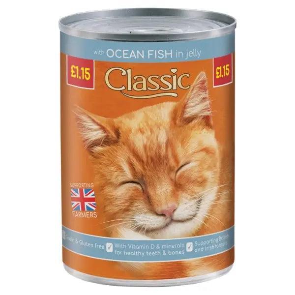 Classic with Ocean Fish in Jelly 400g (Case of 12) - Honesty Sales
