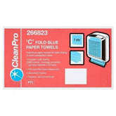 CleanPro C Fold Blue Paper Towels - Honesty Sales