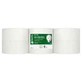 CleanPro Mini Jumbo White 2 Ply 6 Toilet Rolls - Honesty Sales