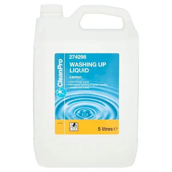 CleanPro Washing Up Liquid Lemon 5 Litres - Honesty Sales