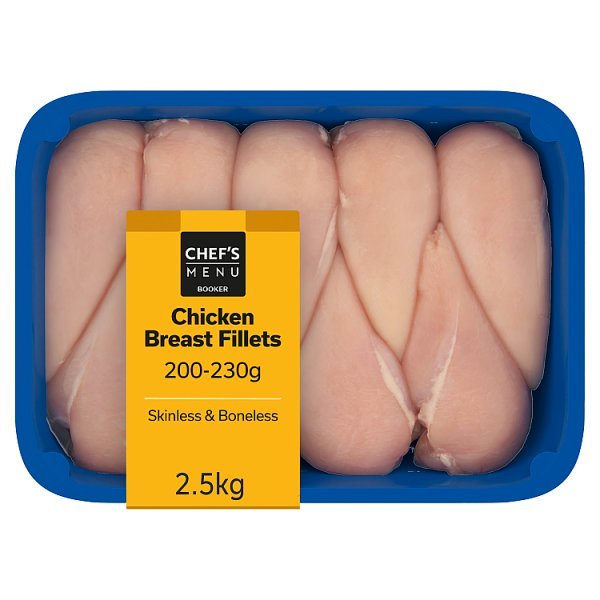 CM Chicken Fillet 200-230g (4 x 2.5kg) - Honesty Sales