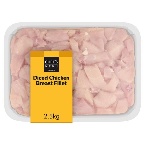 CM Diced Chicken Fillet (4 x 2.5kg) - Honesty Sales