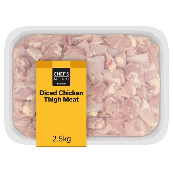 CM Diced Chicken Thigh (4 x 2.5kg) - Honesty Sales