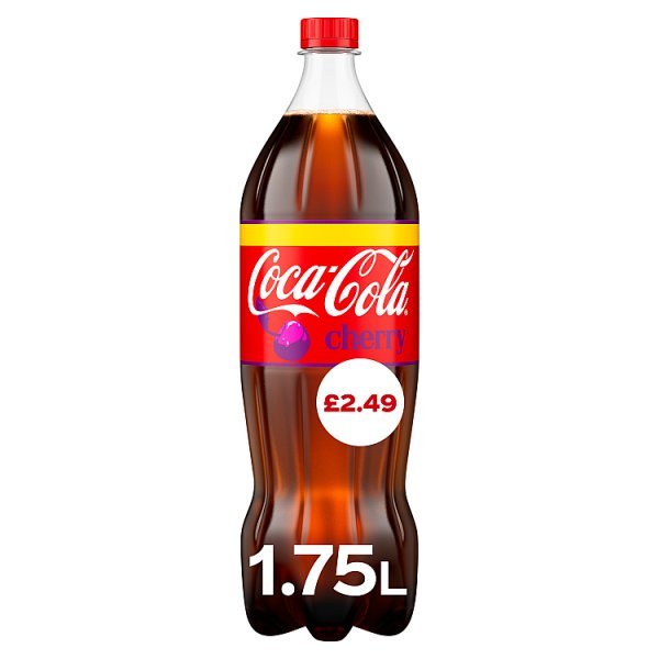 Coca-Cola Cherry 1.75L Bottle (6 x 1.75ltr) - Honesty Sales