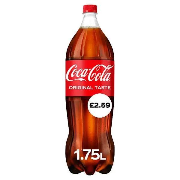 Coca-Cola Original Taste 1.75L (Case of 6) - Honesty Sales