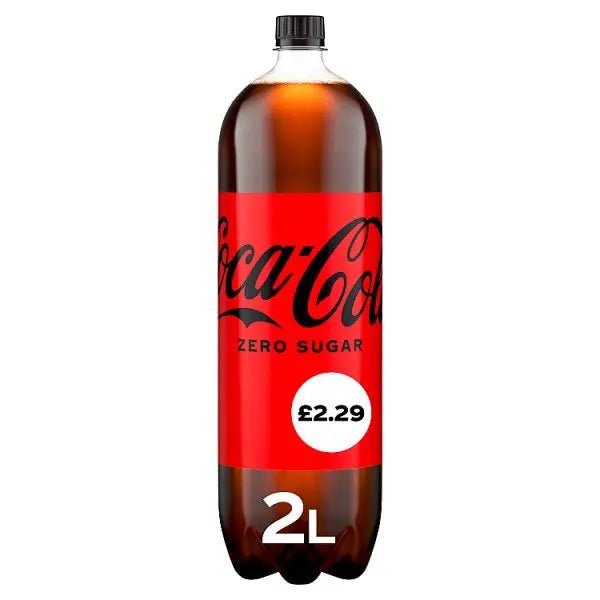 Coca - Cola Zero Sugar 2L (Case of 6) - Honesty Sales