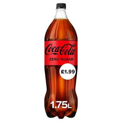 Coca-Cola Zero Sugar 6 x 1.75L (Case of 6) - Honesty Sales