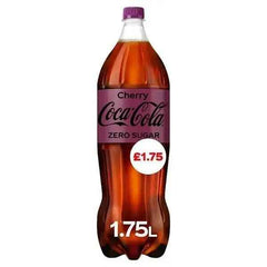 Coca-Cola Zero Sugar Cherry 1.75L (Case of 6) - Honesty Sales