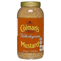 Colman's Wholegrain Mustard 2.25L - Honesty Sales