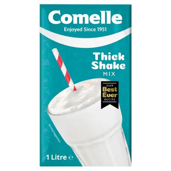Comelle Thick Shake Mix 1 Litre (Case of 12) - Honesty Sales