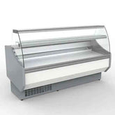 Coreco Refrigerated Curved Glass Serveover 2525mm - CVED-8-25-C - Honesty Sales