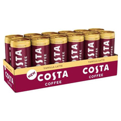 Costa Coffee Vanilla Latte 250ml (Case of 12) - Honesty Sales