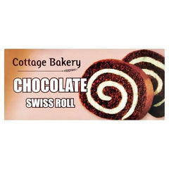 Cottage Bakery Chocolate Swiss Roll 200g (Case of 6) - Honesty Sales