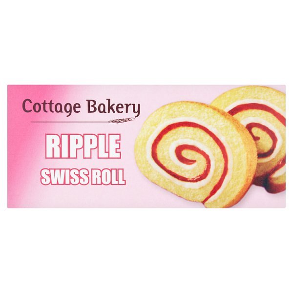 Cottage Bakery Ripple Swiss Roll 200g (6 x 200g) - Honesty Sales