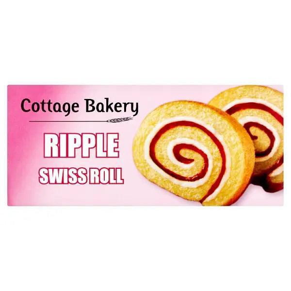 Cottage Bakery Ripple Swiss Roll 200g (Case of 6) - Honesty Sales