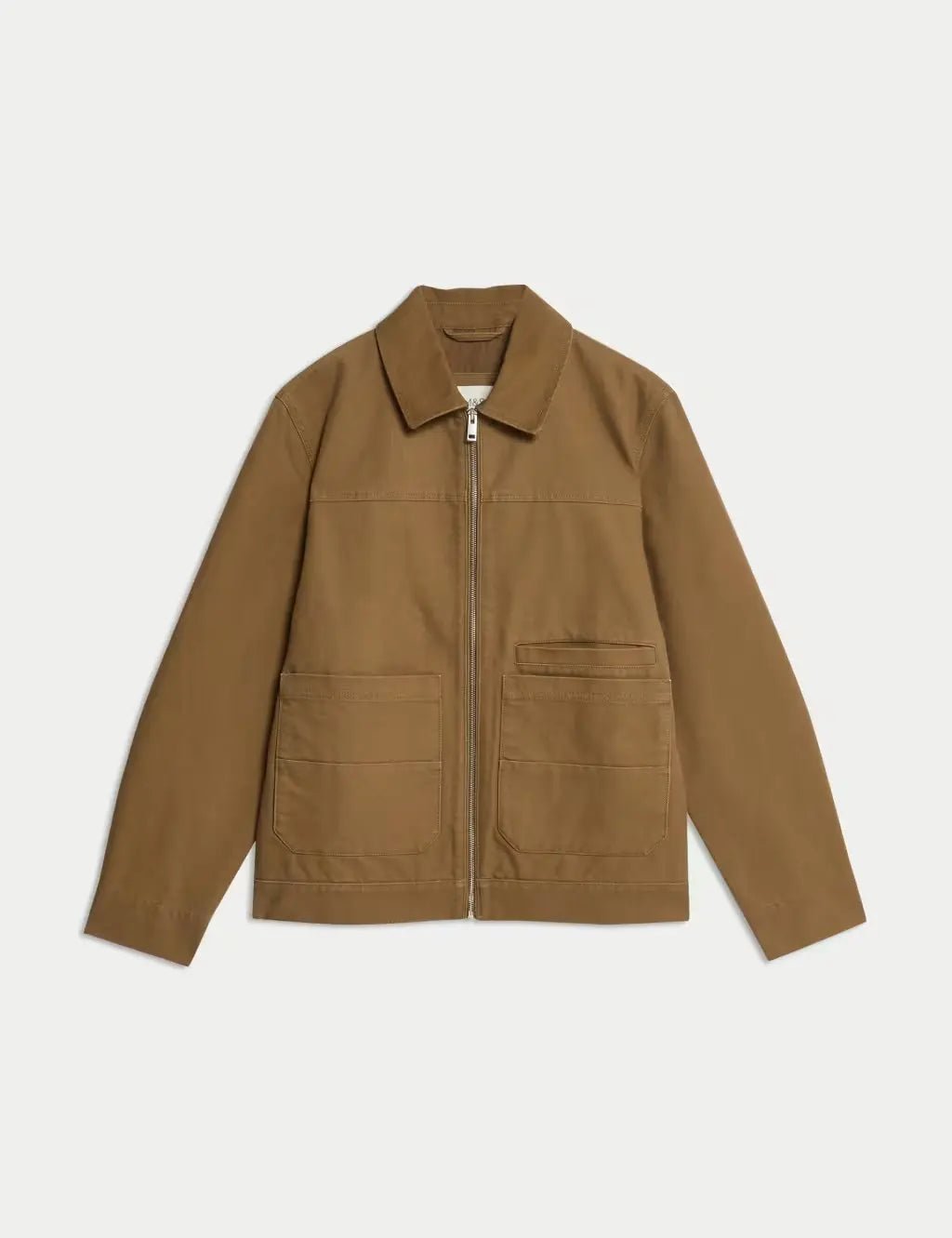 Cotton Rich Canvas Harrington Jacket - Honesty Sales