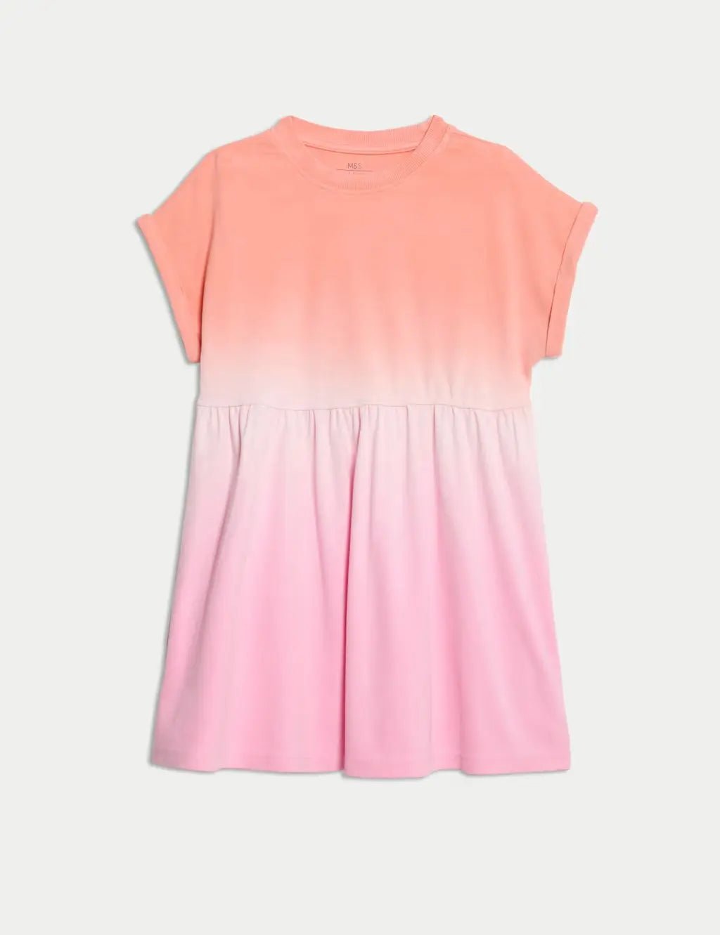 Cotton Rich Ombré T-Shirt Dress (1 - 8 Yrs) - Honesty Sales