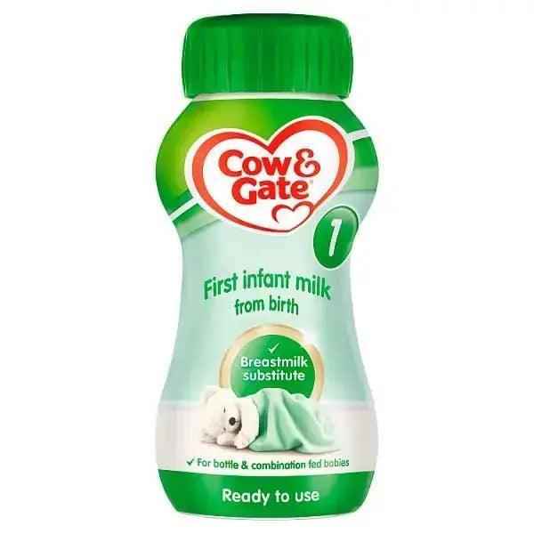 Cow & Gate 1 First Infant Milk from Birth 200ml (Pack Of 12) - Honesty Sales