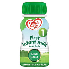 Cow & Gate 1 First Infant Milk from Birth 200ml (Pack Of 12) - Honesty Sales