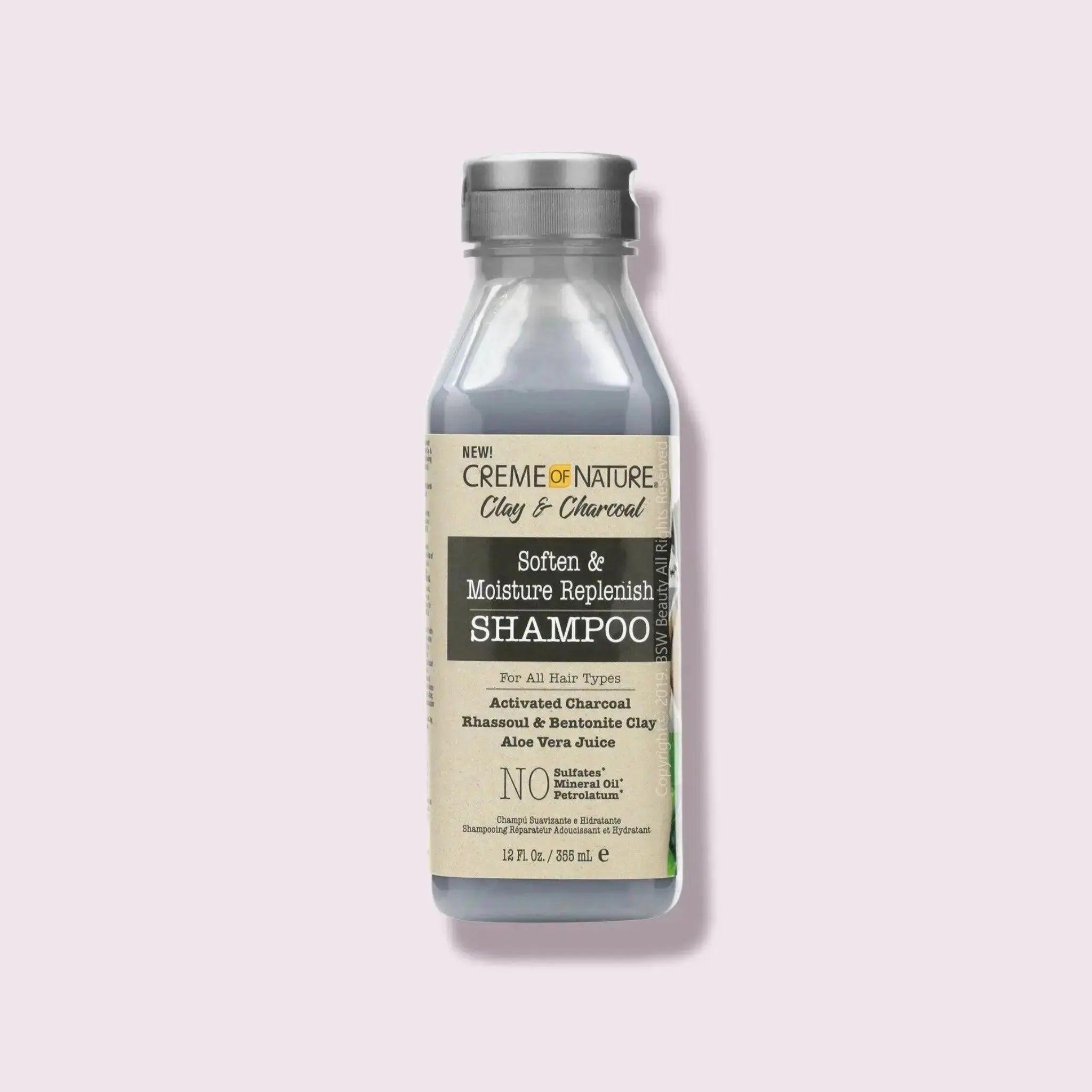 Creme Of Nature Clay and Charcoal Shampoo 12 Ounce (355ml) - Honesty Sales