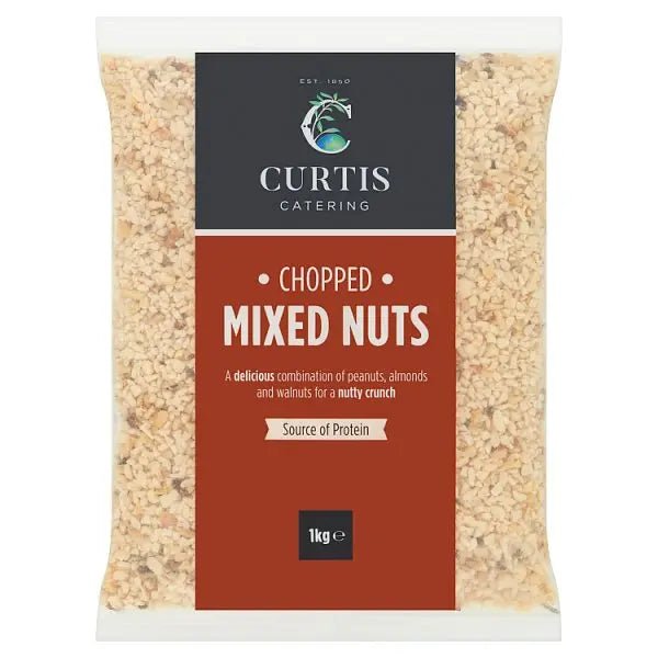 Curtis Catering Chopped Mixed Nuts 1kg - Honesty Sales