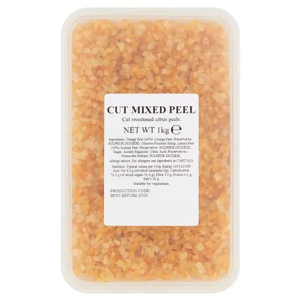 Curtis Catering Cut Mixed Peel 1kg - Honesty Sales
