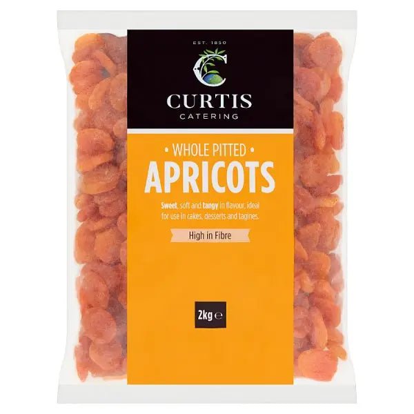 Curtis Catering Whole Pitted Apricots 2kg - Honesty Sales