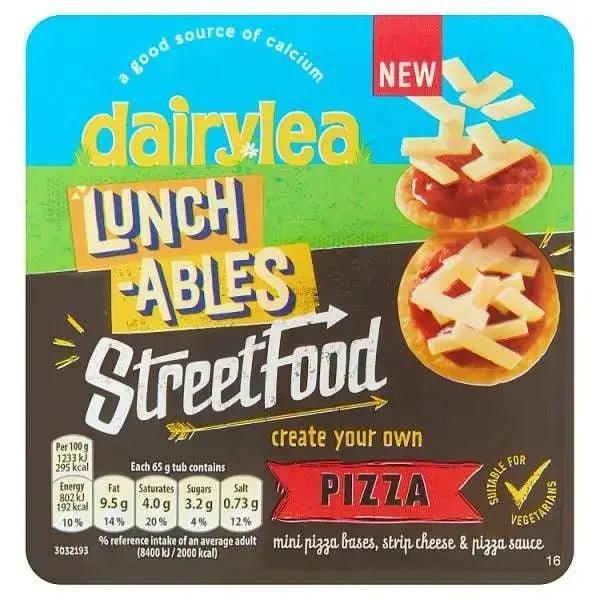 Dairylea Lunchables Street Food Pizza 65g (Case of 10) - Honesty Sales