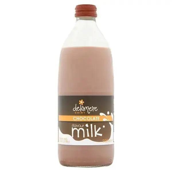 Delamere Dairy Chocolate Flavour Milk 500ml (Case of 12) - Honesty Sales