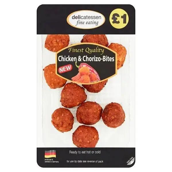Delicatessen Fine Eating Chicken & Chorizo-Bites 200g - Honesty Sales