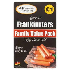 Delicatessen Fine Eating Frankfurters 10 x 30g (300g) - Honesty Sales