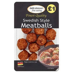 Delicatessen Fine Eating Swedish Style Meatballs 200g - Honesty Sales