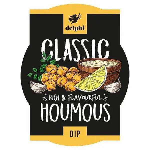 Delphi Classic Houmous Dip 170g Gluten-free - Honesty Sales