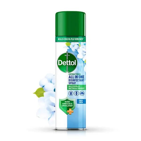 Dettol All - In - One Disinfectant Spray, Crisp Linen 300ml (Case of 6) - Honesty Sales