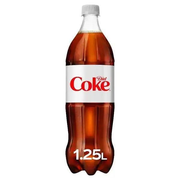Diet Coke 1.25L (case of 12) - Honesty Sales