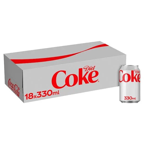 Diet Coke 18 x 330ml - Honesty Sales