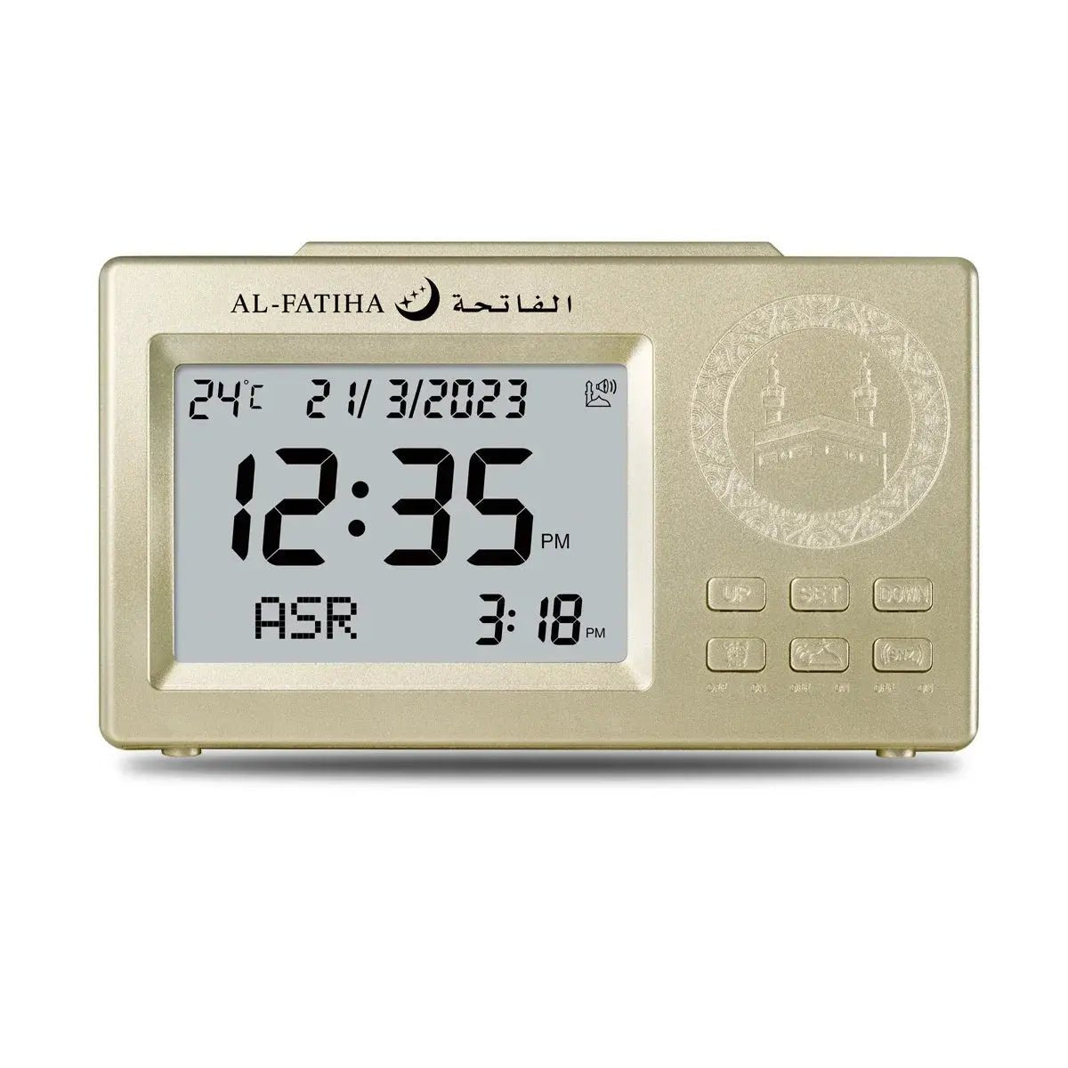 Digital LED Azan Clock Muslim Islamic Islam stylish Azan Adhan Prayer Reminder Alarm Mosque Wall Clock Prayer Time Hijri - Honesty Sales
