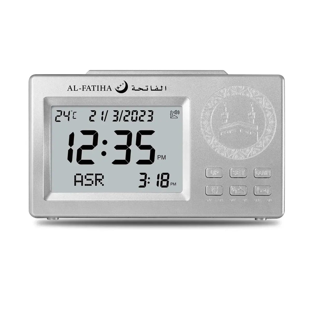 Digital LED Azan Clock Muslim Islamic Islam stylish Azan Adhan Prayer Reminder Alarm Mosque Wall Clock Prayer Time Hijri - Honesty Sales