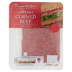 Discover the Choice British Corned Beef 100g - Honesty Sales