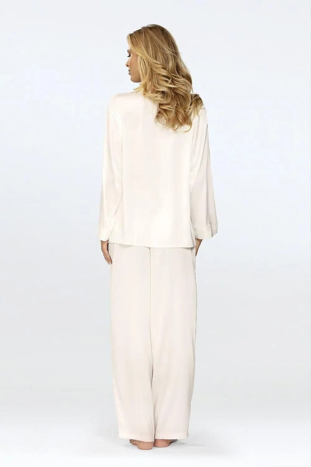 DKaren long pants and long-sleeved top womens pajamas - Honesty Sales