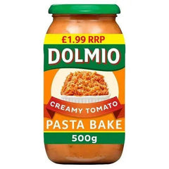 Dolmio Pasta Bake Creamy Tomato Pasta Sauce 500gl (Case of 6) - Honesty Sales