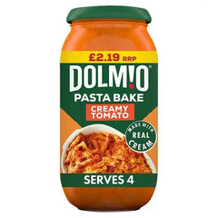 Dolmio Pasta Bake PMP £2.19 Creamy Tomato Pasta Sauce 500g (Case of 6) - Honesty Sales