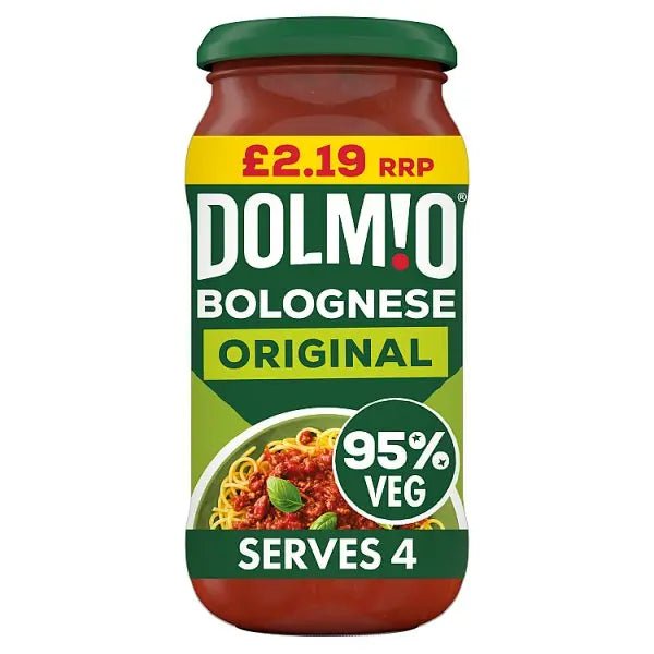 Dolmio Sauce for Bolognese Original 450g (Case of 6) - Honesty Sales