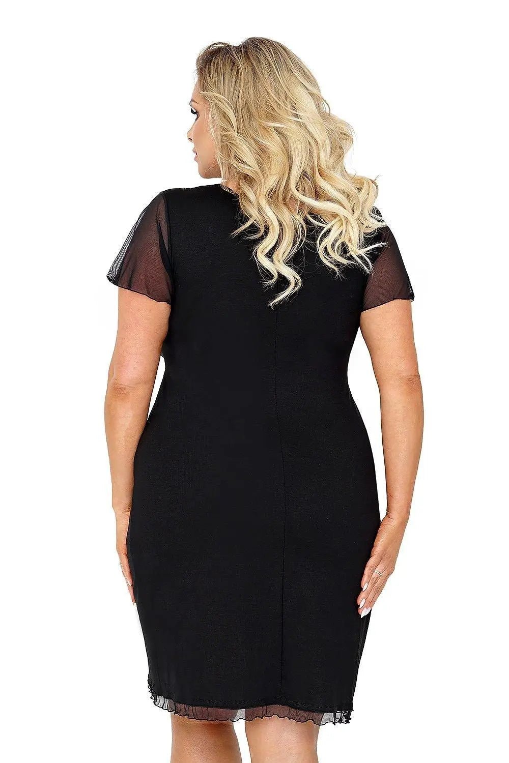 Donna opaque viscose Ivana plus shirt - Honesty Sales