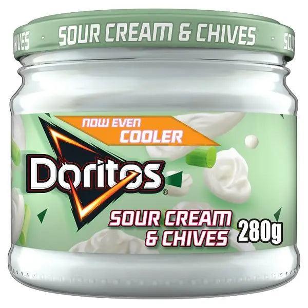 Doritos Cool Sour Cream & Chives Sharing Dip 280g (Case of 6) - Honesty Sales