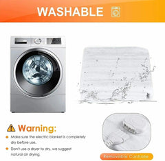 Double Economical Electric Blanket Ultrasonic Welding Fabric Heating Bed Mat Warmer - Honesty Sales