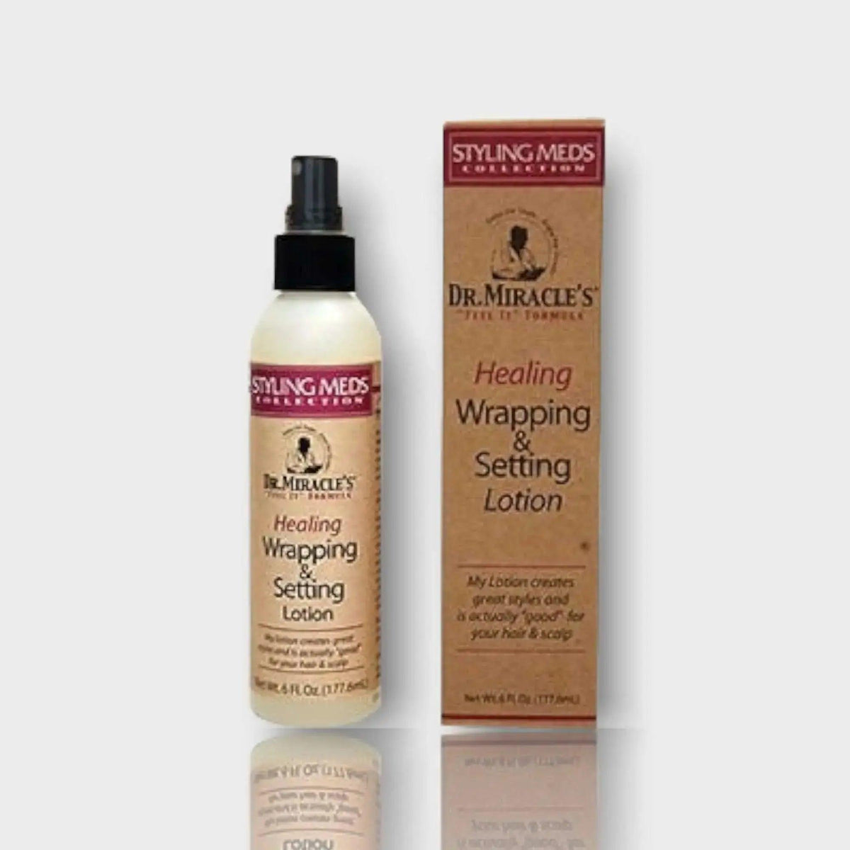Dr. Miracles Style Meds Healing Wrapping & Setting Lotion - Honesty Sales