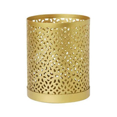 Duni Bliss Gold Candleholder Metal 100x80mm - Honesty Sales